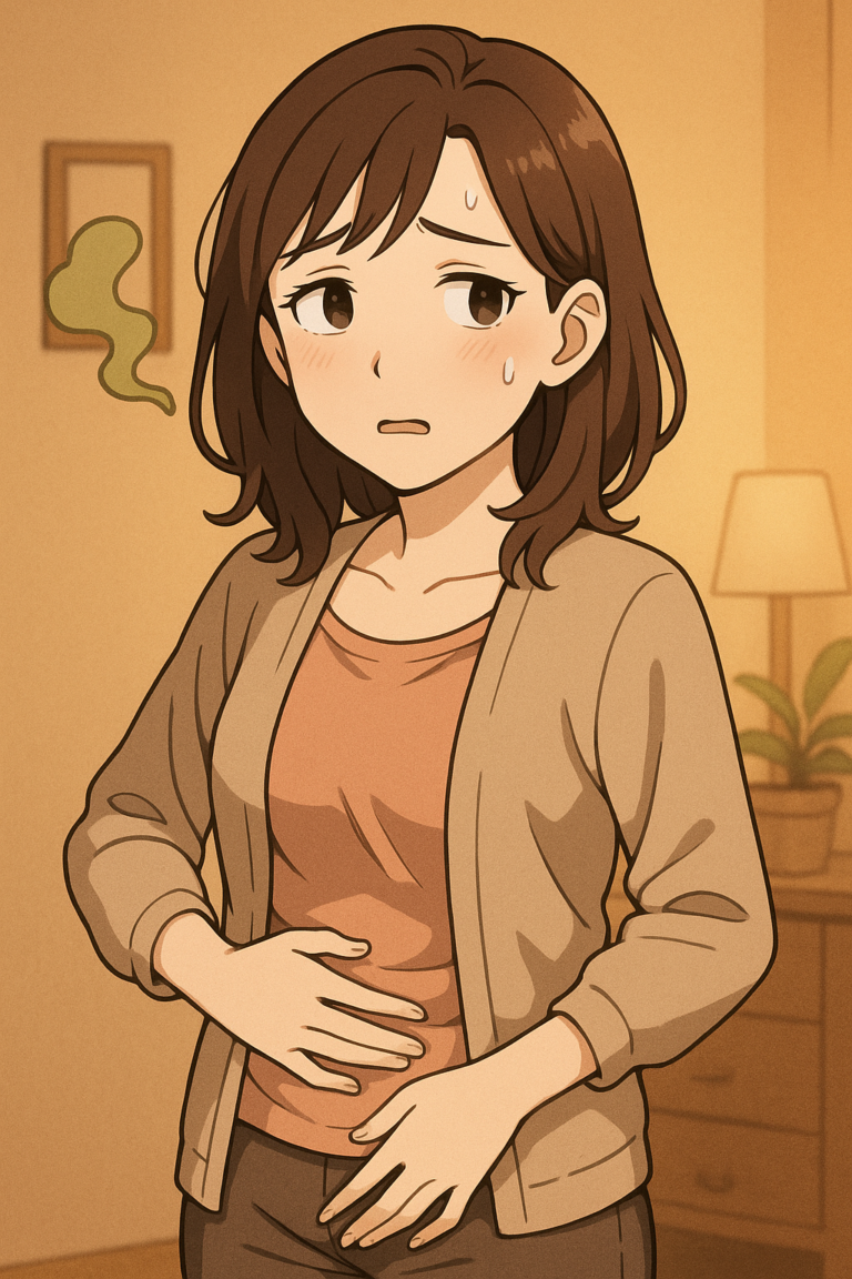 慢性腰痛を克服して、体臭や口臭を引き起こす便秘の解消に貢献します